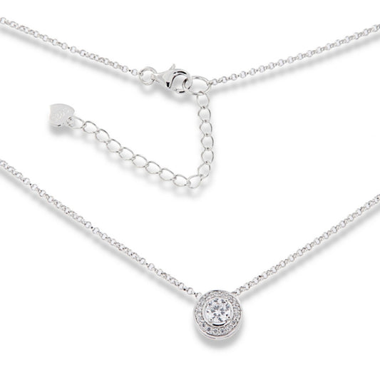 Moderna srebrna erižica