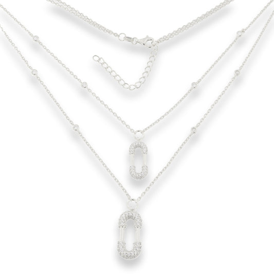 Srebrna verižica dvojna