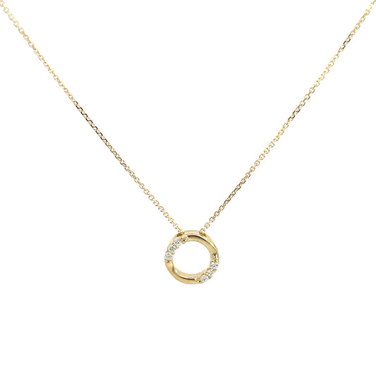 Zlata verižica iz rumenega zlata