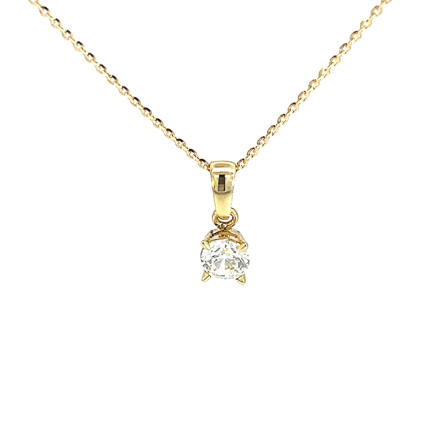 Zlata verižica minimalistična iz rumenega zlata, art. PC261