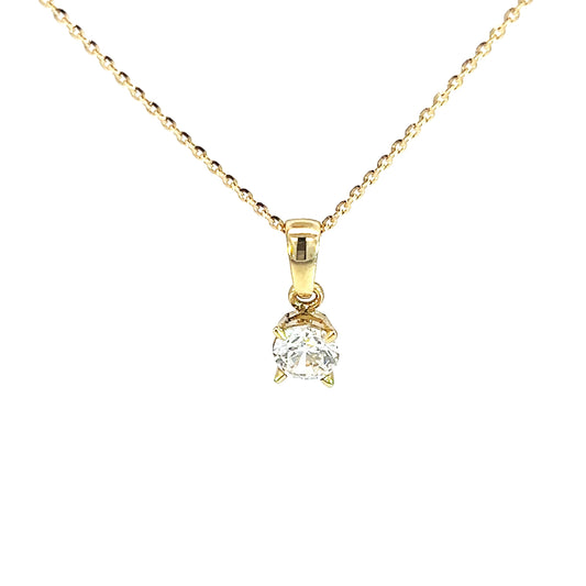 Zlata verižica minimalistična iz rumenega zlata, art. PC261