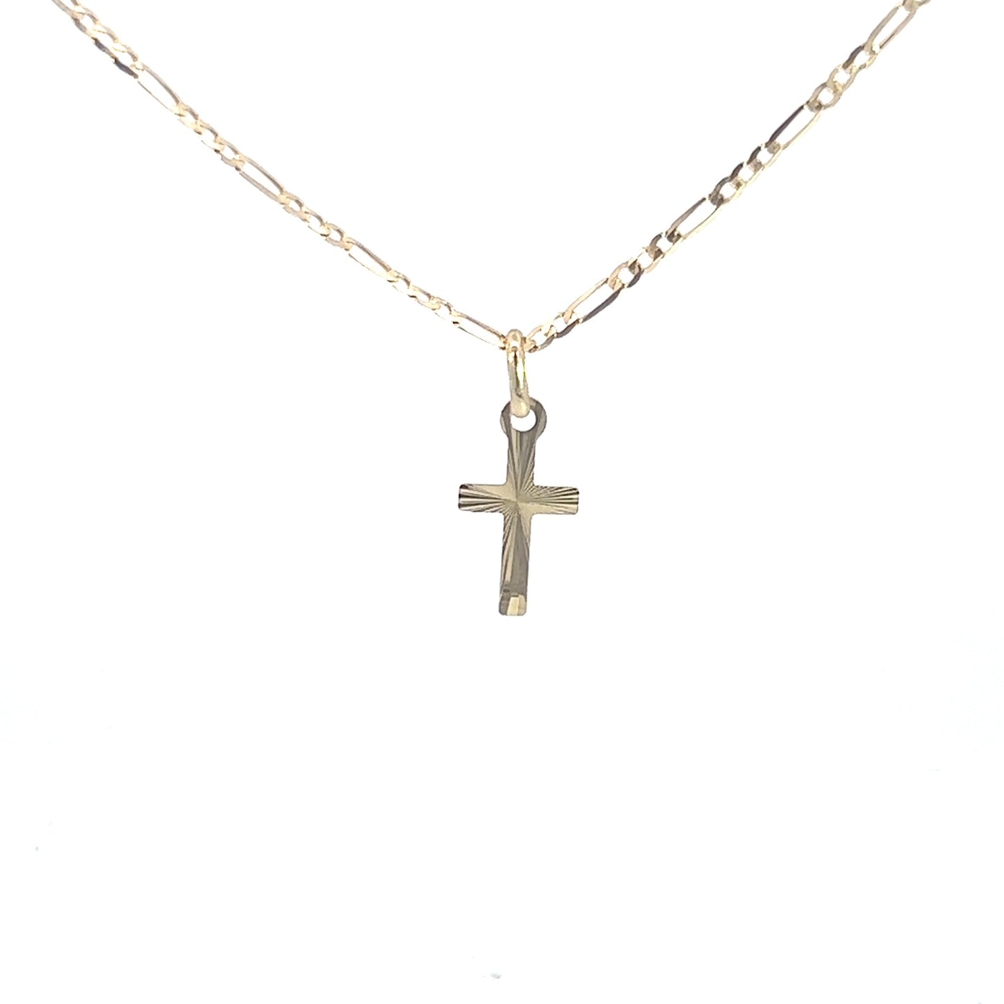 Zlata verižica z obeskom križ C104-2