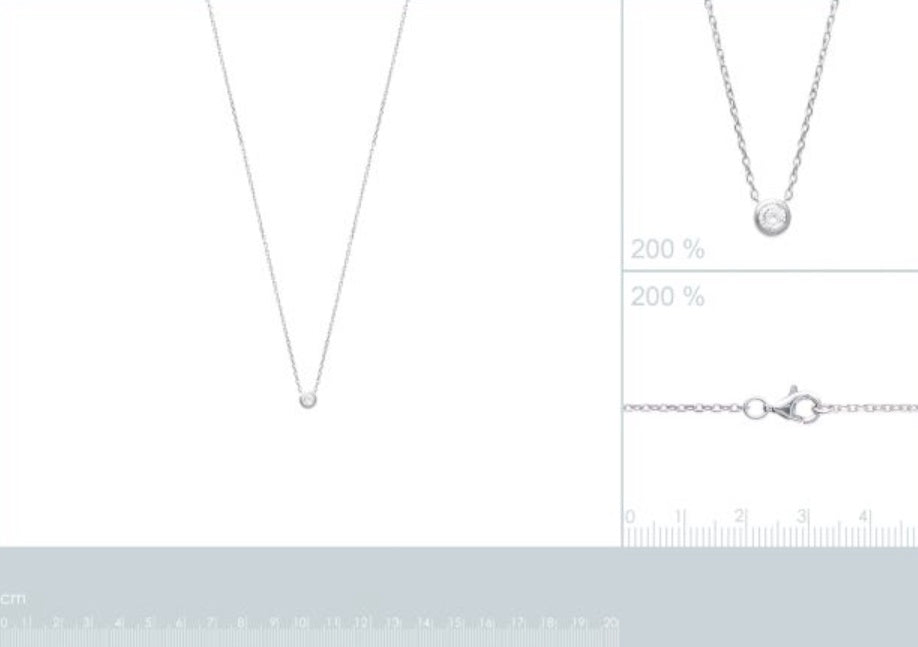 Srebrna ogrlica C871 470 40