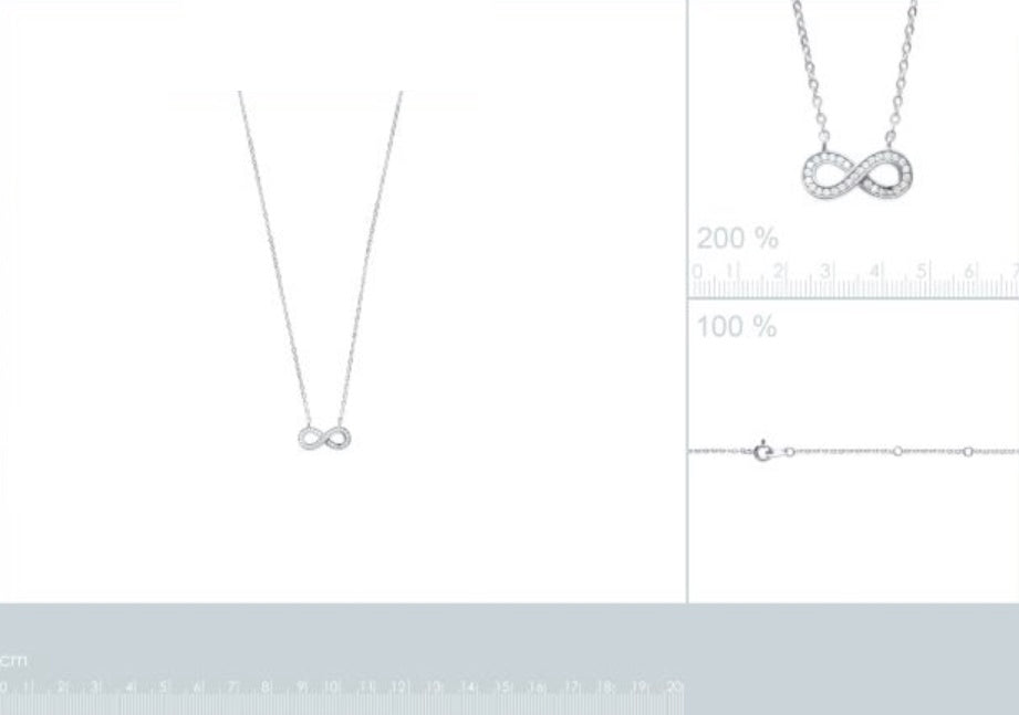 Srebrna ogrlica C871 498 45