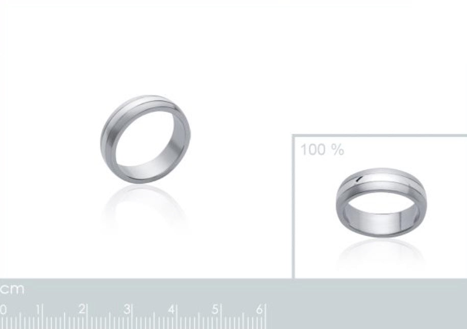Moški jekleni prstan N106 95 00