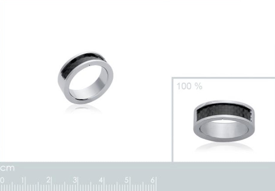 Moški jekleni prstan N110 02 00