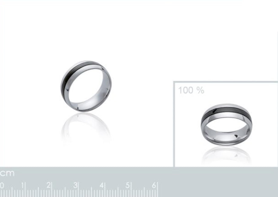 Moški jekleni prstan N114 73 00