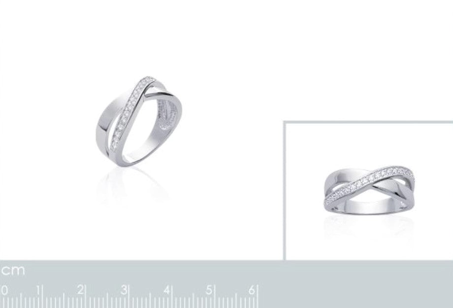 Srebrn prstan R104 411 0