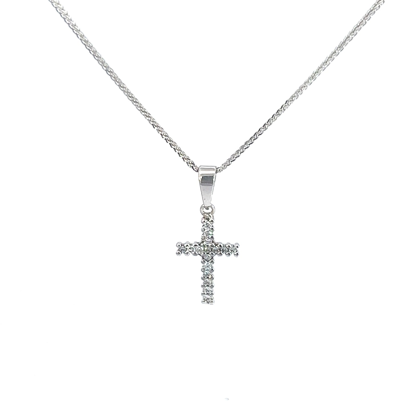 Zlata verižica z obeskom križ C110-2