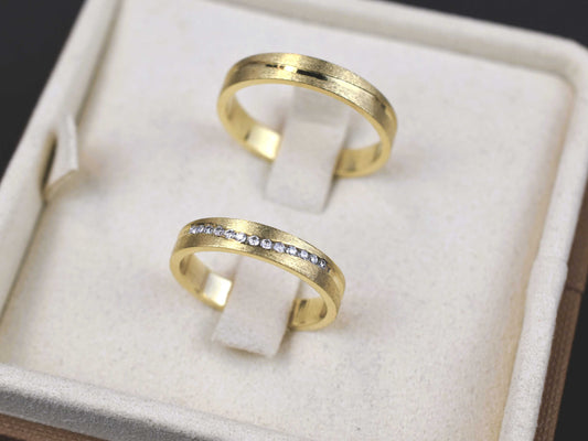 Zlati poročni prstani