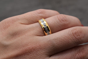 Jekleni poročni prstani JP127